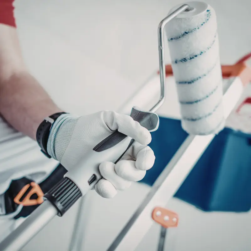 Festés géppel vagy kézzel